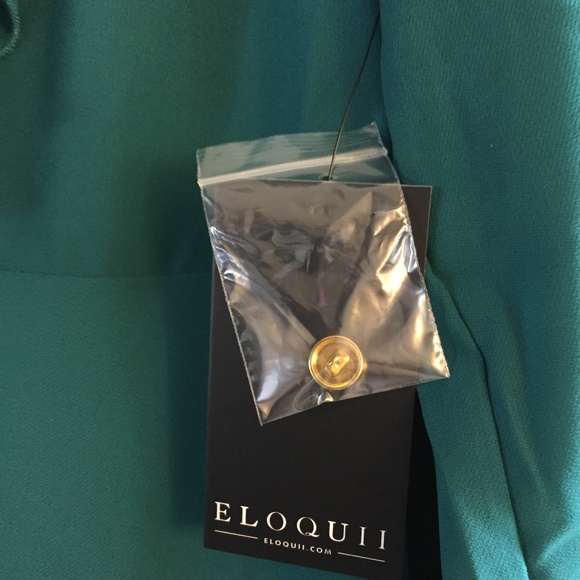 Eloquii Tie Front Dress - Picture 4 of 5